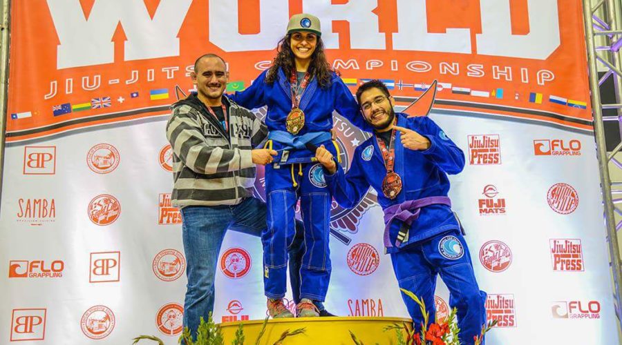 Campeona Mundial de SJJIF en California, USA.