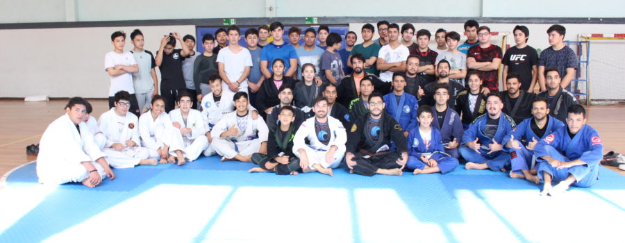 Primer encuentro de brazilian jiu jitsu en Ñuñoa con el Liceo Chileno Aleman (Lichan)