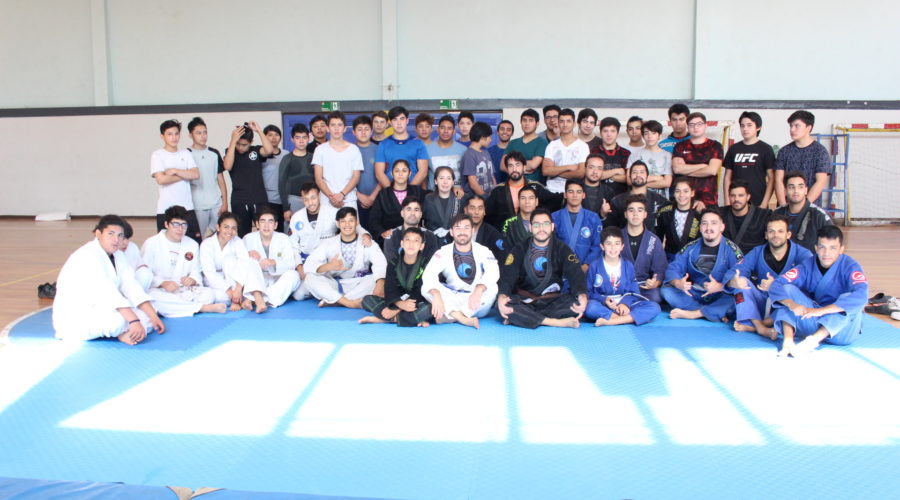 Primer encuentro de brazilian jiu jitsu en Ñuñoa con el Liceo Chileno Aleman (Lichan)