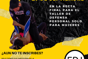 ¡Taller de defensa personal solo para mujeres!